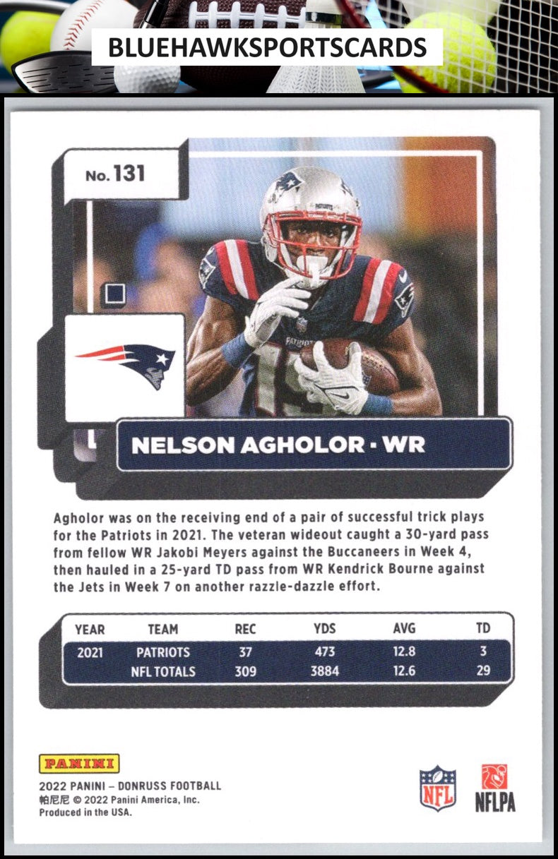 2022 Donruss #131 Nelson Agholor