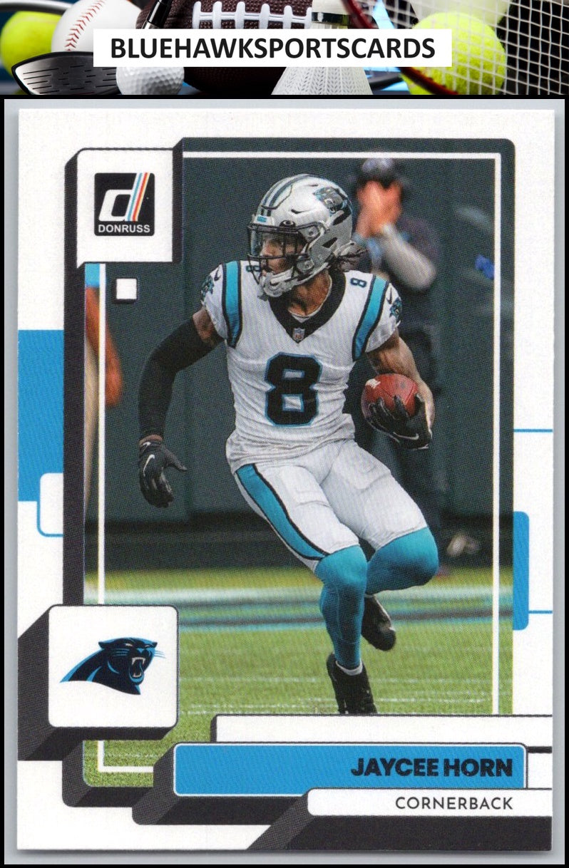 2022 Donruss #242 Jaycee Horn