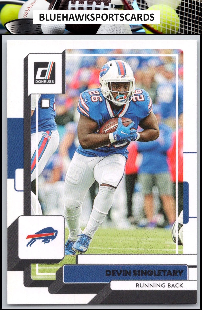 2022 Donruss #117 Devin Singletary