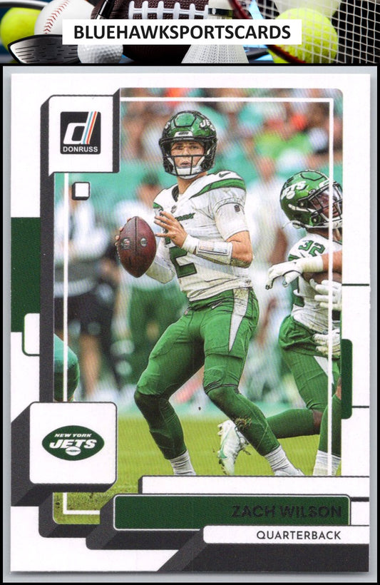 2022 Donruss #142 Zach Wilson