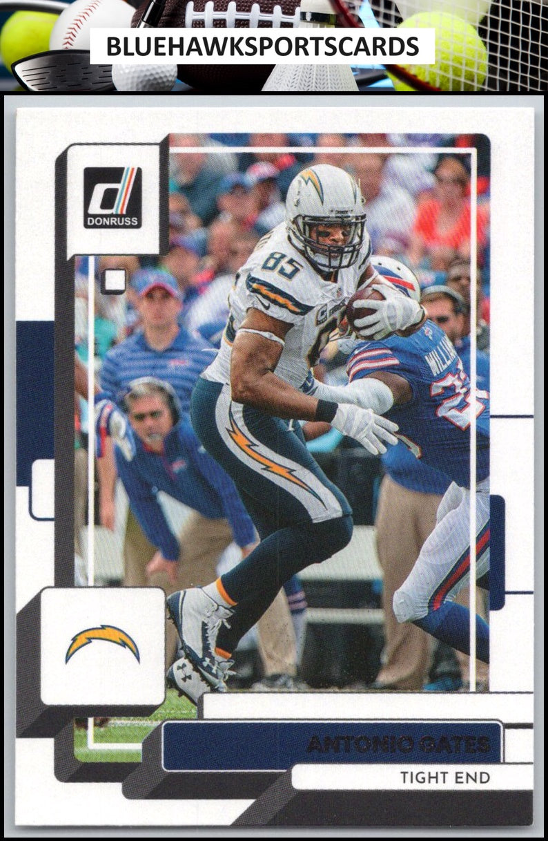 2022 Donruss #300 Antonio Gates